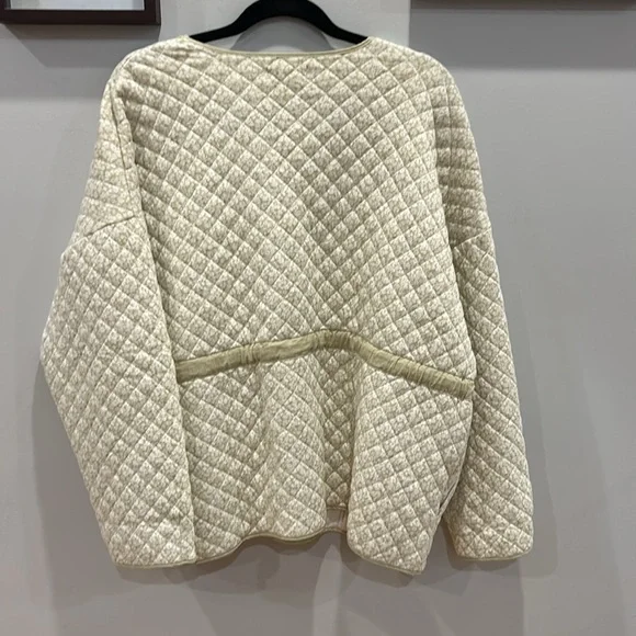 Madewell Quilted Jacquard Daisy Bloom Jacket - Picture 5 of 5